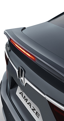 Honda Amaze Accessory - Trunk Spoiler with LED