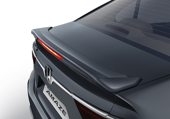 Honda Amaze Accessory - Trunk Spoiler with LED