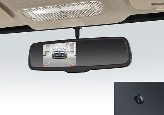 Honda Amaze Accessory - KIT IRVM CAMERA WITH DISPLAY