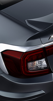 Honda Amaze Chrome Kit - TAIL LAMP GARNISH