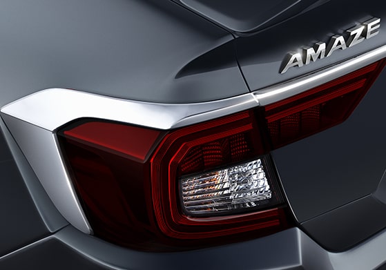 Honda Amaze Chrome Kit - TAIL LAMP GARNISH