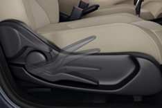 Honda Amaze Interior - Driver Seat height adjuster