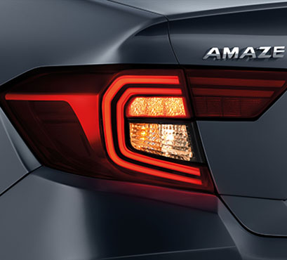 Honda Amaze Exterior - New C-Shaped rear Combination lamps