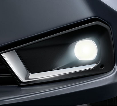 Honda Amaze Exterior - New LED Fog Lamps