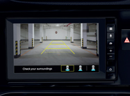 Honda Amaze Safety - MULTI VIEW REAR PARKING GUIDELINES