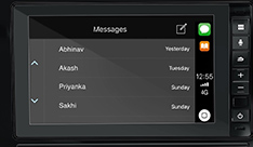 Honda Amaze Digipad - Messages 