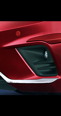 Honda City New Model 2020 Chrome Kit - Admirer - Front Bumper Side Garnish