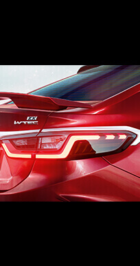 Honda City New Model 2020 Chrome Kit - Admirer - Tail Lamp Garnish