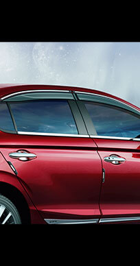 Honda City 2020 Model Chrome Kit - Elegance - Window Chrome Moulding