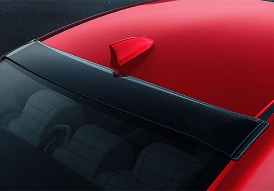 Honda City Car Accessory - Roof End Visor