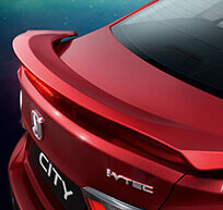  Honda City Car Accessory - Trunk Spoiler With LED