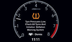 Honda City Car Safety - Tyre Pressure Monitoring System (Deflation Warning System)
