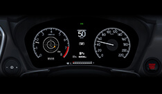 New Honda City Model - G-Meter, Digital Speed & Cruise Control Display