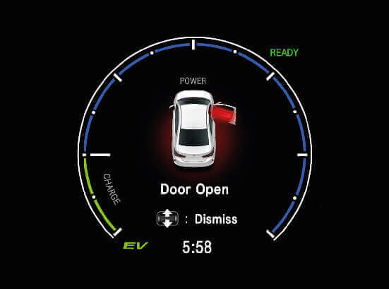 New City e:HEV Model - Door Open
