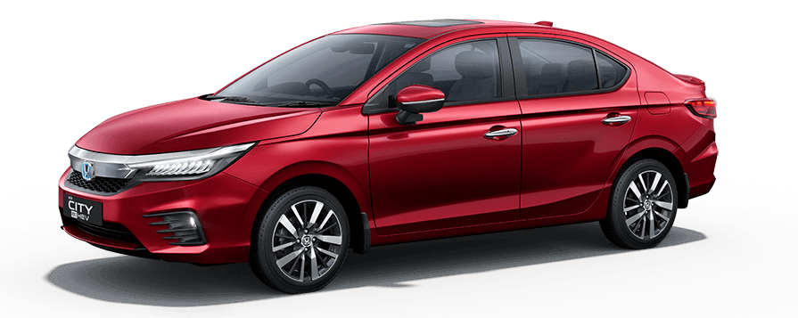 Honda City e:HEV Colour - Radiant Red Metallic