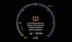Honda City Car Safety - Tyre Pressure Monitoring System (Deflation Warning System)