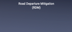 New City e:HEV - ROAD DEPARTURE MITIGATION SYSTEM