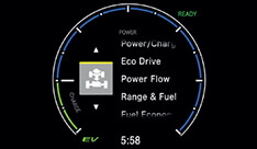 New City e:HEV Model - Meter Display and Vehicle Settings