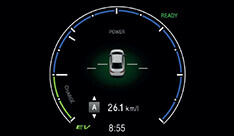 New City e:HEV Model - Eco Drive Display