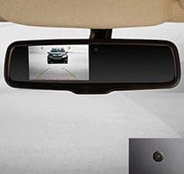 Honda City Accessory - Parking Sensors with Display on IRVM