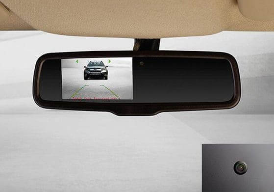 Honda City Accessory - Parking Sensors with Display on IRVM