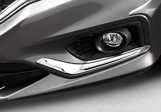 Honda City Chrome Kit - Front Bumper Side Garnish