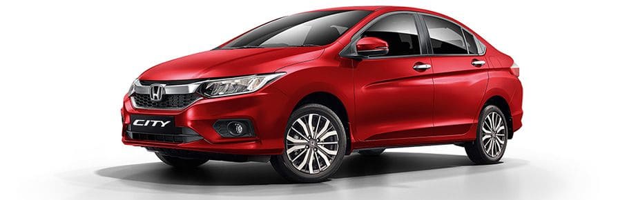 Honda City Colour - Radiant Red Metallic