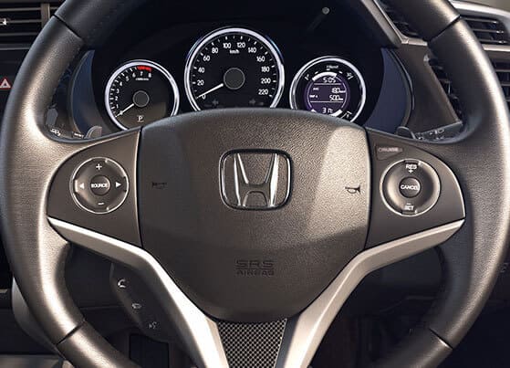 Honda City Interior - Multifunction Steering Wheel