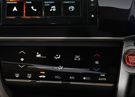 Honda City Interior - Auto AC with Touch Control panel