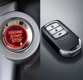 Honda City Interior - Engine Start / Stop & Honda Smart Key System