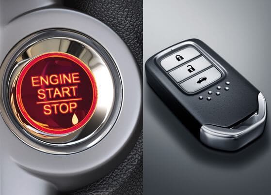 Honda City Interior - Engine Start / Stop & Honda Smart Key System