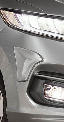 Honda Jazz Accessory - *Front Bumper Corner Moulding