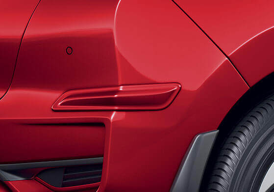 Honda Jazz Accessory - *Rear Bumper Corner Moulding