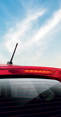 Honda Jazz Accessory - Tail Gate Spoiler with LED