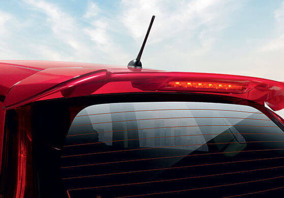 Honda Jazz Accessory - Tail Gate Spoiler with LED