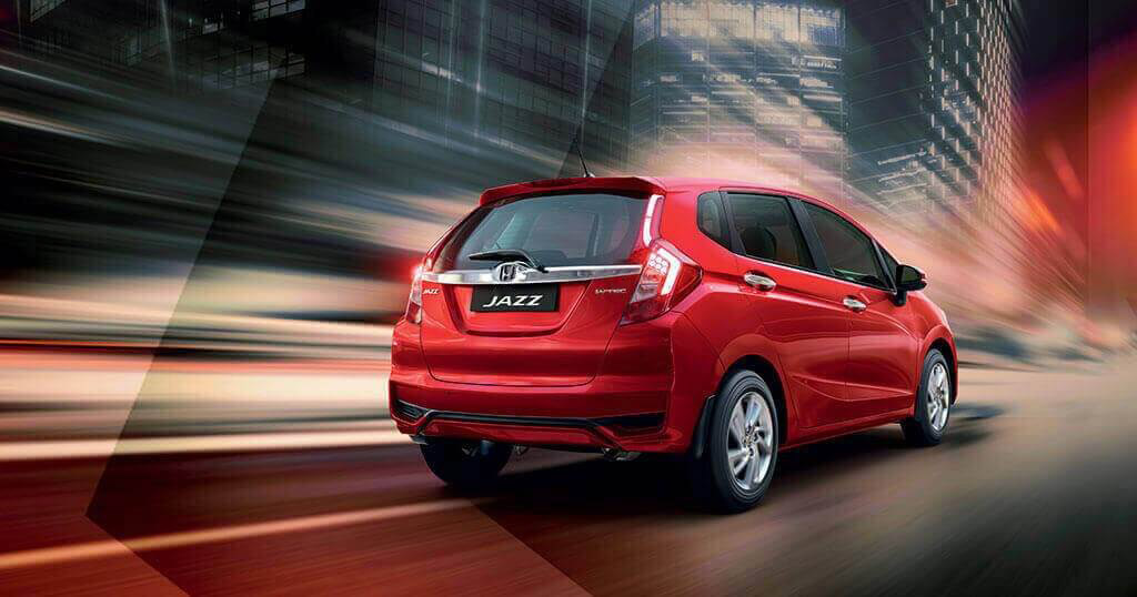 Honda Jazz Car - Back & Side View Image