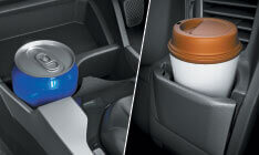 Honda Jazz New Model Space & Utility - Central Console Cup Holders