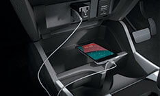 Honda Jazz New Model Space & Utility - Central Console Power & USB Ports
