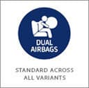 Honda WRV Latest Model Safety - Dual Airbags - Standard Across All Variants
