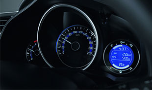Honda WRV New Model Interior - Advanced Multi Information Combimeter with Eco Assist Ambient Rings
