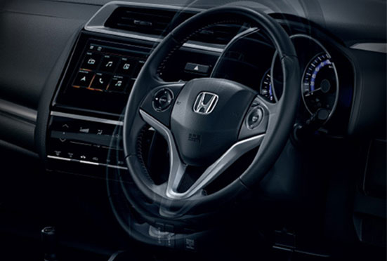 Honda WRV New Model Interior - Tilt & Telescopic Steering Adjustment