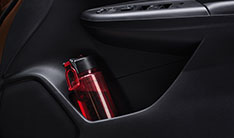 Honda WRV New Model Interior - Front & Rear Bottle Holder