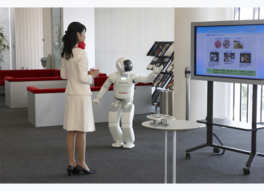 Advanced Step in Innovative Mobility with Asimo