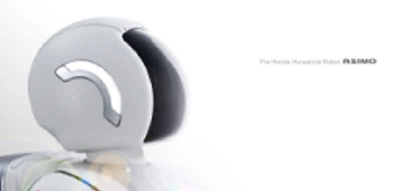 Side Head of Asimo Robot