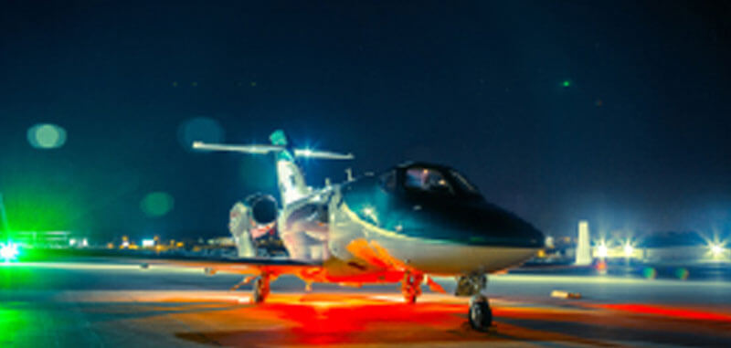 Single Night Mode View Hondajet 