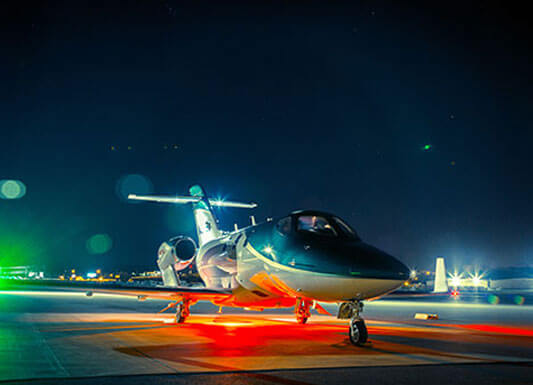 Night Mode View Hondajet 
